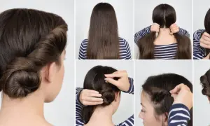 Tutorial de peinados cómodos: paso a paso para crear un recogido elegante y práctico.