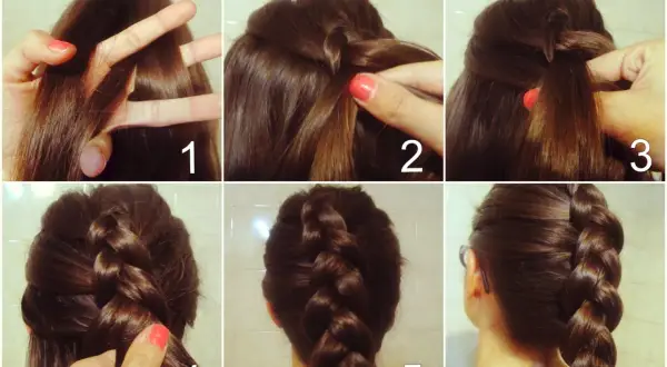 Pasos para hacer una trenza normal. Tutorial de peinado paso a paso.
