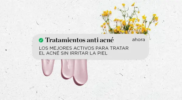 Tratamientos anti acné para quitar granos de la cara. Descubre los mejores activos para tratar el acné sin irritar la piel.
