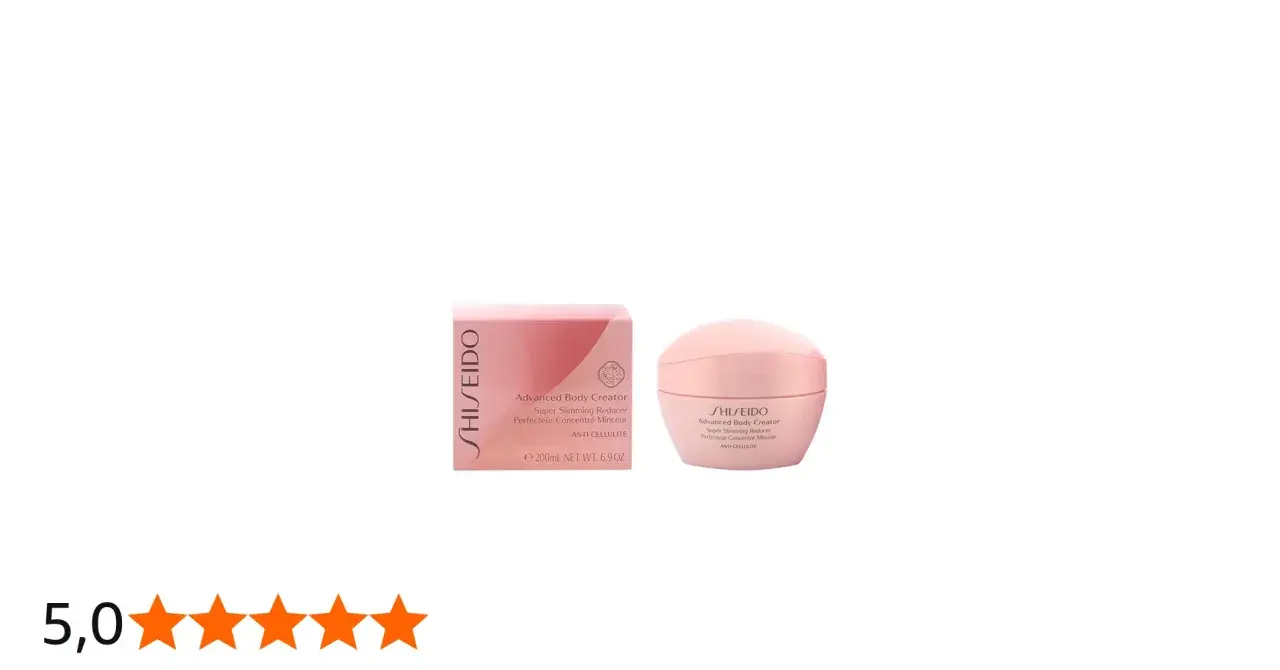 Crema Shiseido Advanced Body Creator Super Slimming Reducer, para un cuerpo más firme y tonificado.