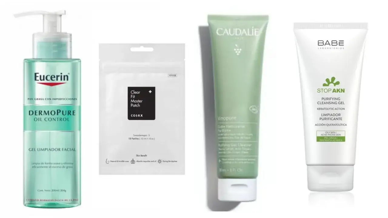 Limpiador facial Eucerin, parches COSRX, gel Caudalie y limpiador purificante STOP AKN de BABE LABORATORIOS. Opiniones sobre BABE LABORATORIOS.