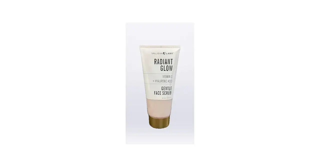 Tubo de exfoliante facial 